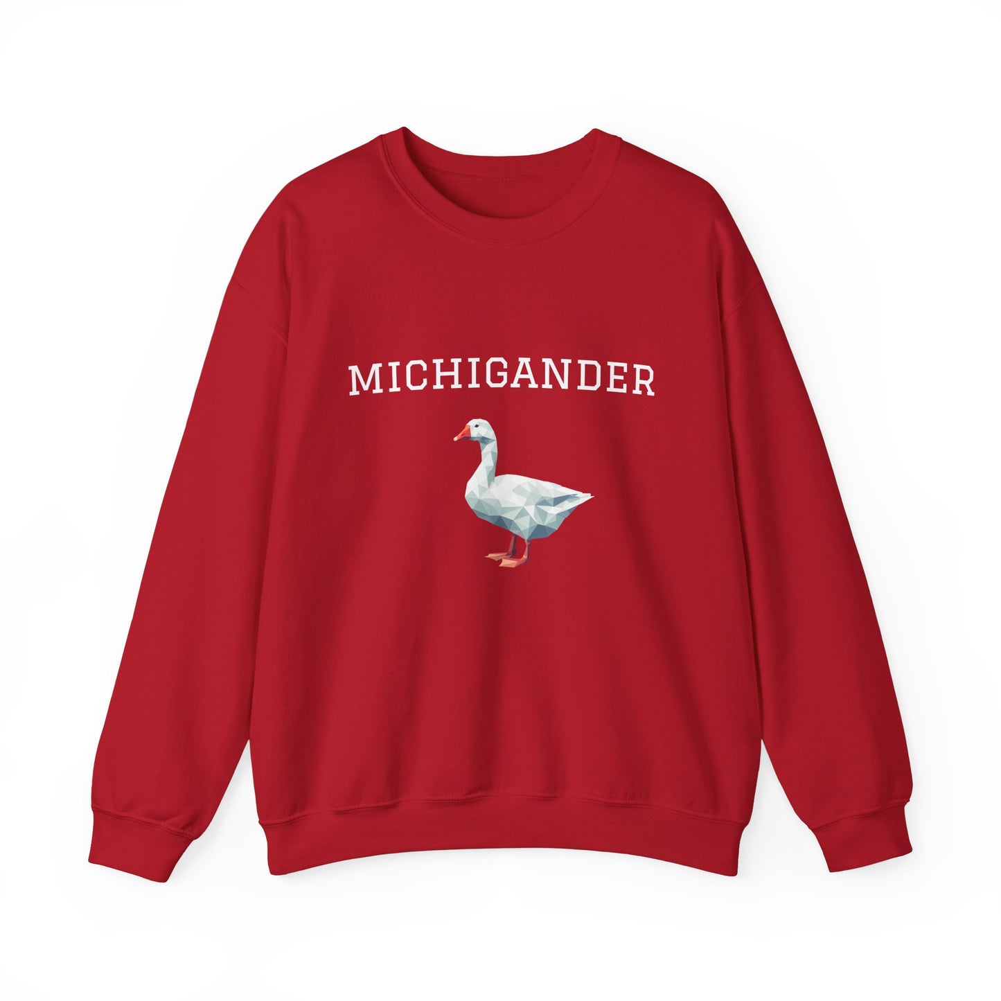 Michigander Goose Sweatshirt (collegiate)
