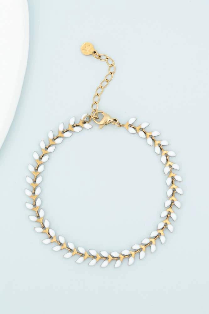 Seeds of Hope Bracelet in Ivory by Ethical Trade Co