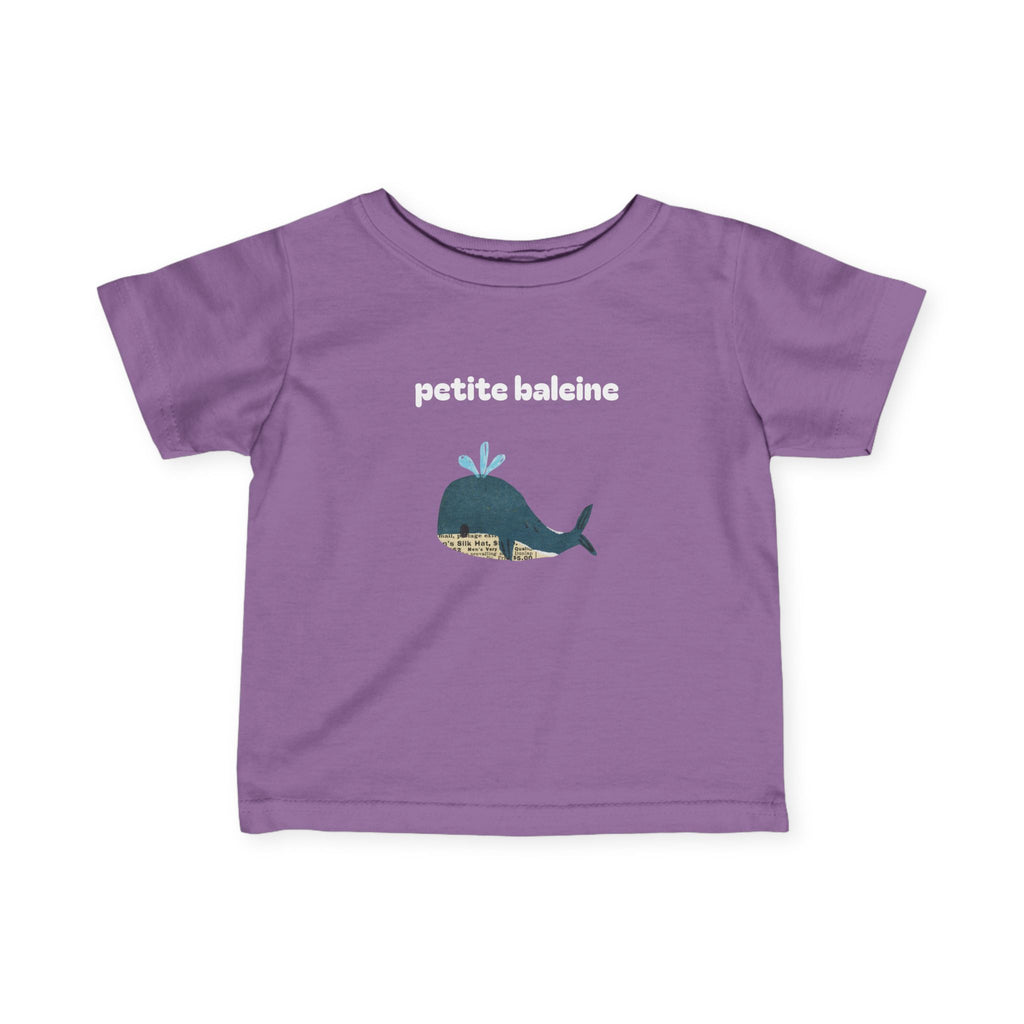 Little whale petite baleine Infant toddler Tee
