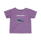 Little whale petite baleine Infant toddler Tee by Printify
