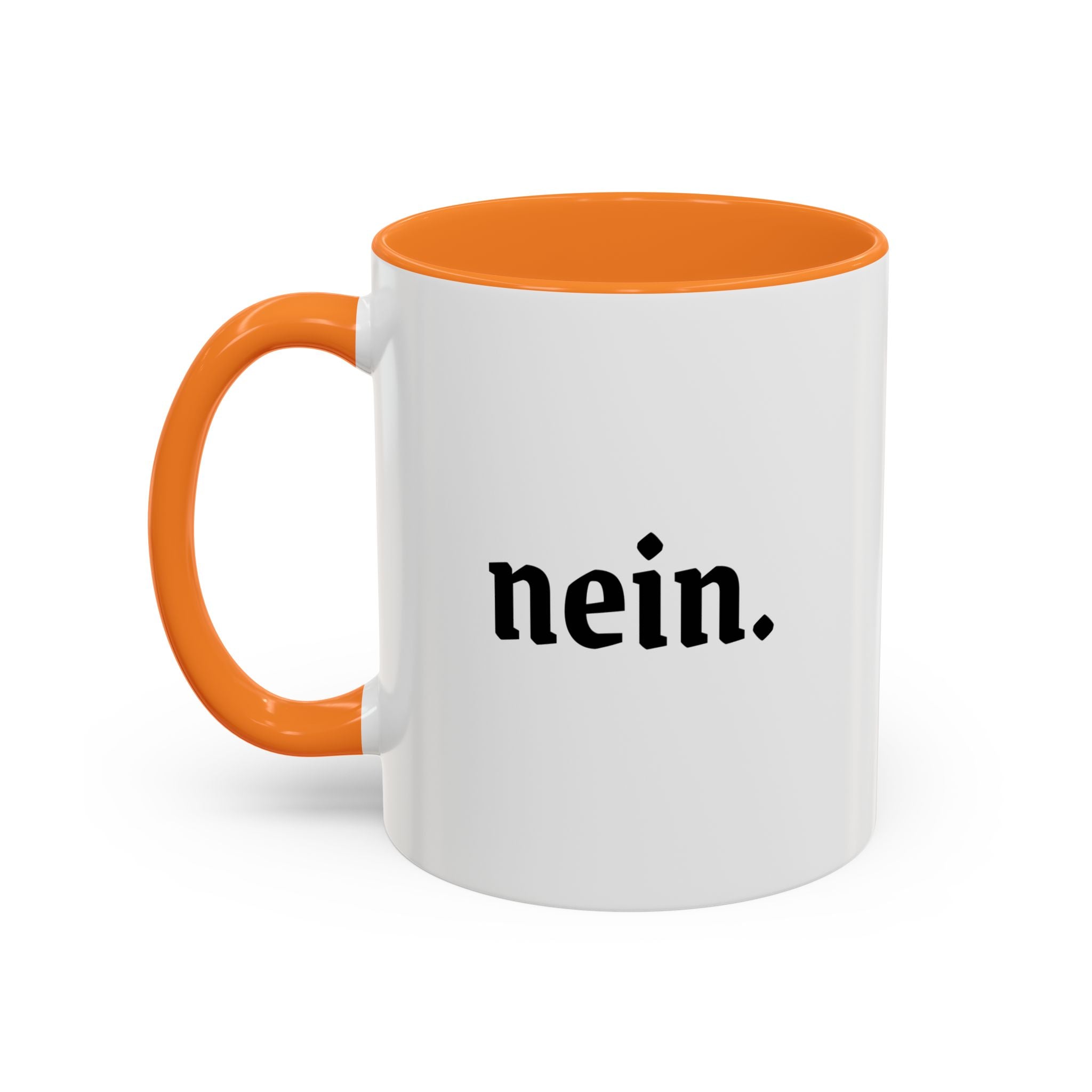 Nein. Mug — Minimalist German Word Coffee Cup (11oz & 15oz)