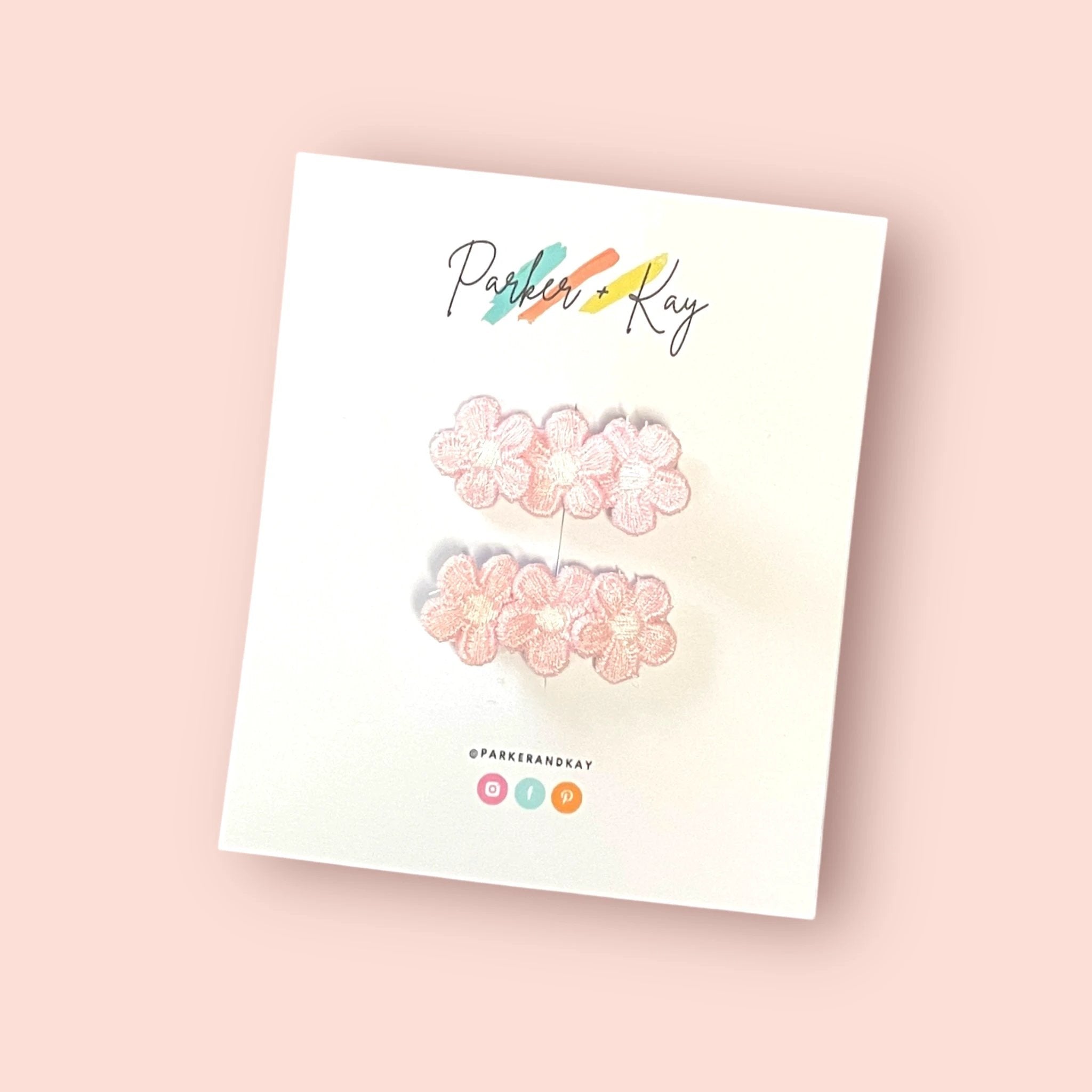 Baby Blooms Hair Clips by Parker + Kay Creative