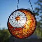 Crescent Moon & Sun Suncatcher
