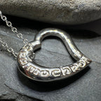 Irish Heart Gra Mo Chroi Necklace - Made in Ireland