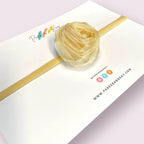 Chiffon Rose Baby Headband by Parker + Kay Creative