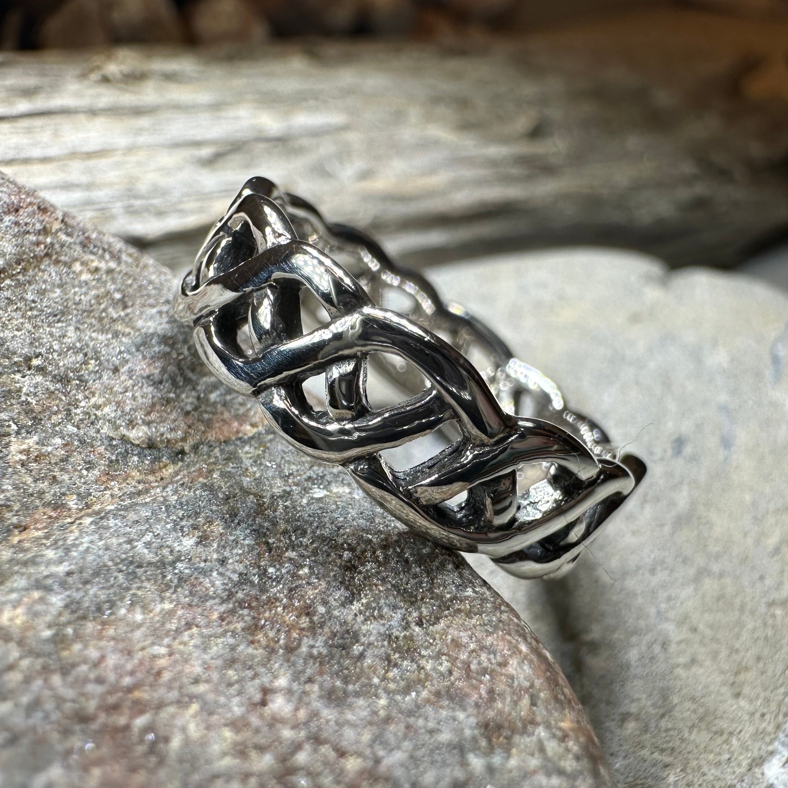 Promise Celtic Knot Ring in Sterling Silver
