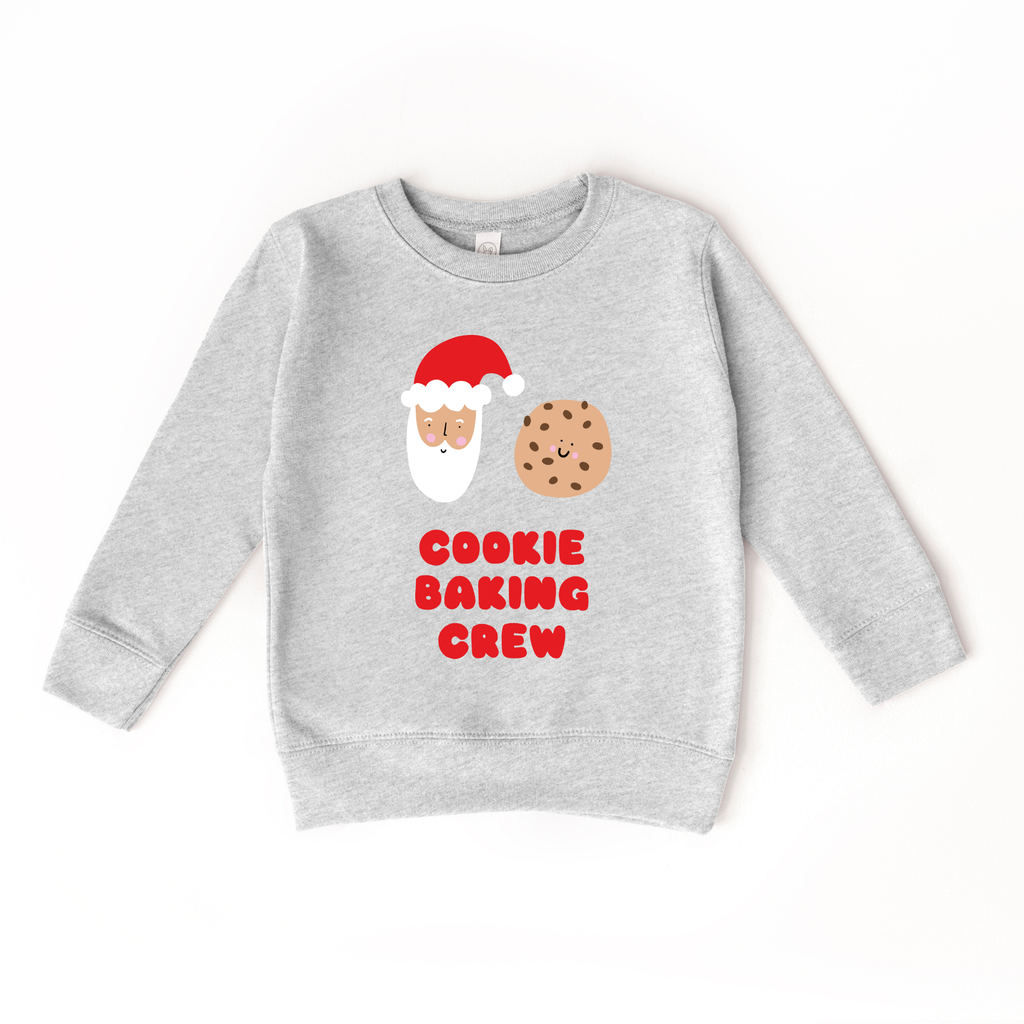 Cookie Baking Crew toddler and youth Sweatshirt, Christmas collection by Benny and Ray Apparel