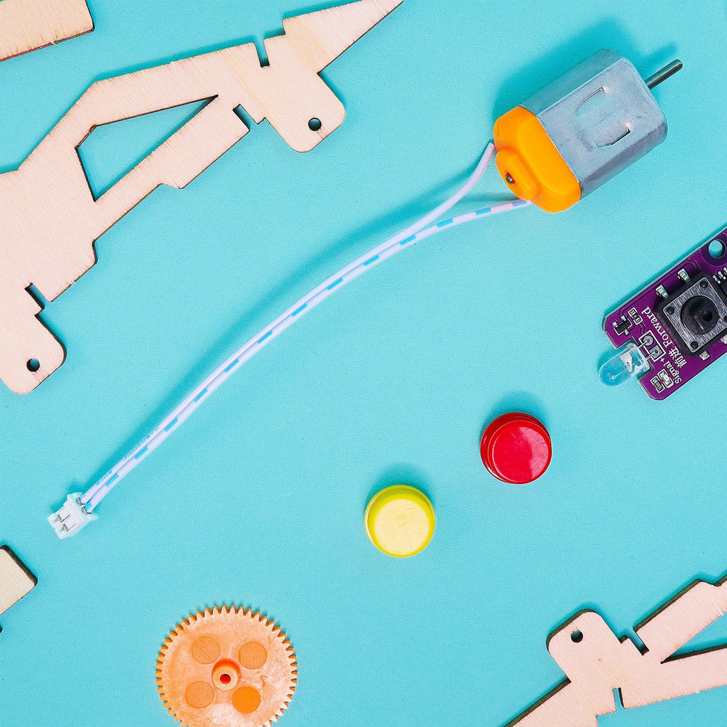 Infrared Remote Controlled Car DIY Kit, Educational STEM Toy by Kitsville