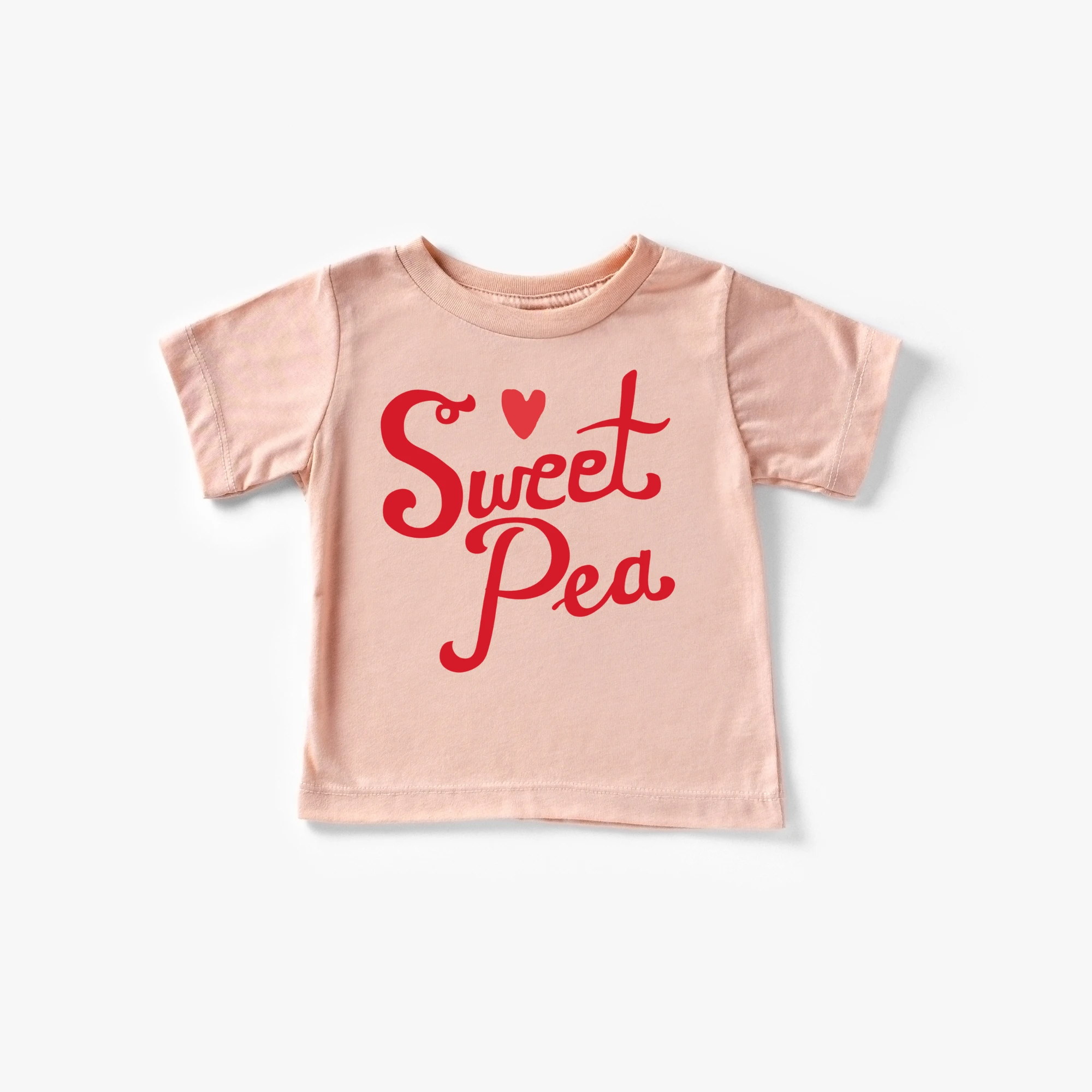 Sweet Pea toddler and youth tee shirt, Valentine's Day collection by Benny and Ray Apparel