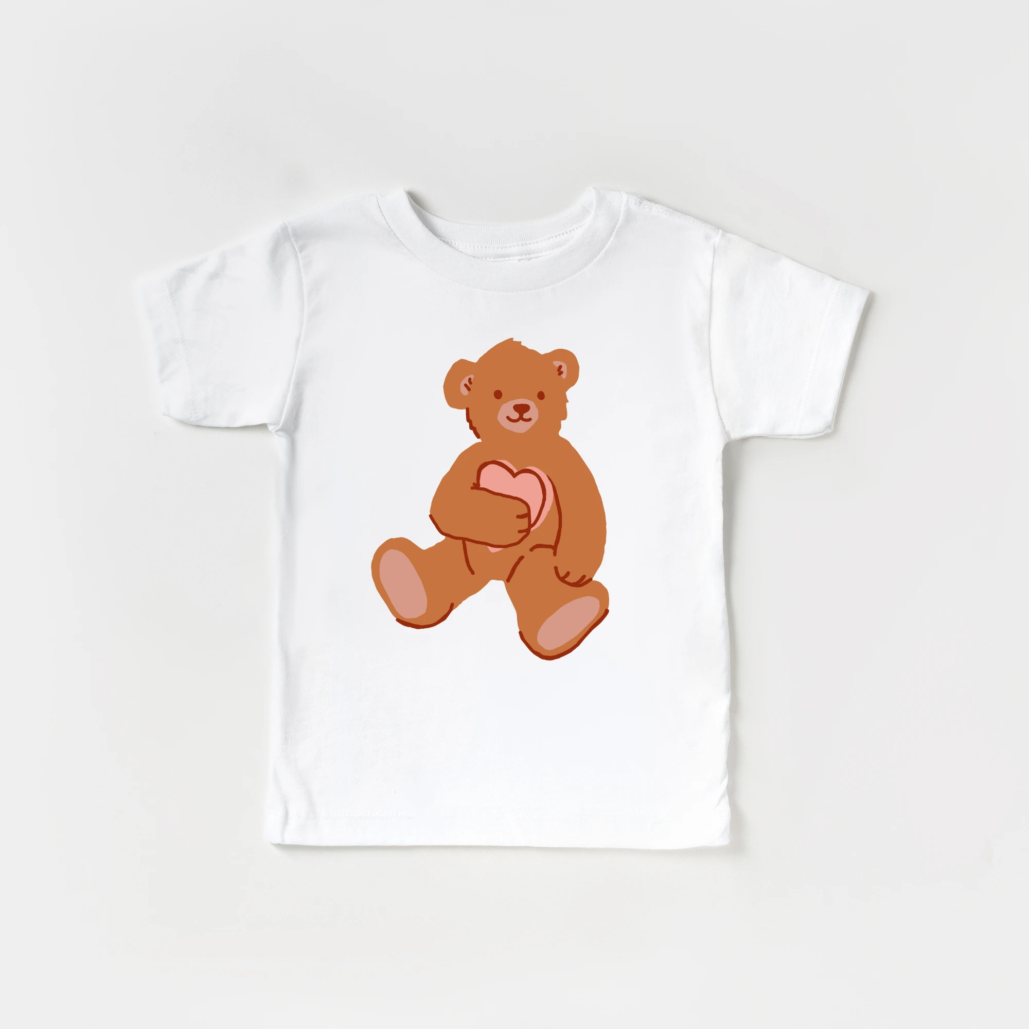 Big Bear Love toddler and youth tee shirt, Valentine's Day collection by Benny and Ray Apparel