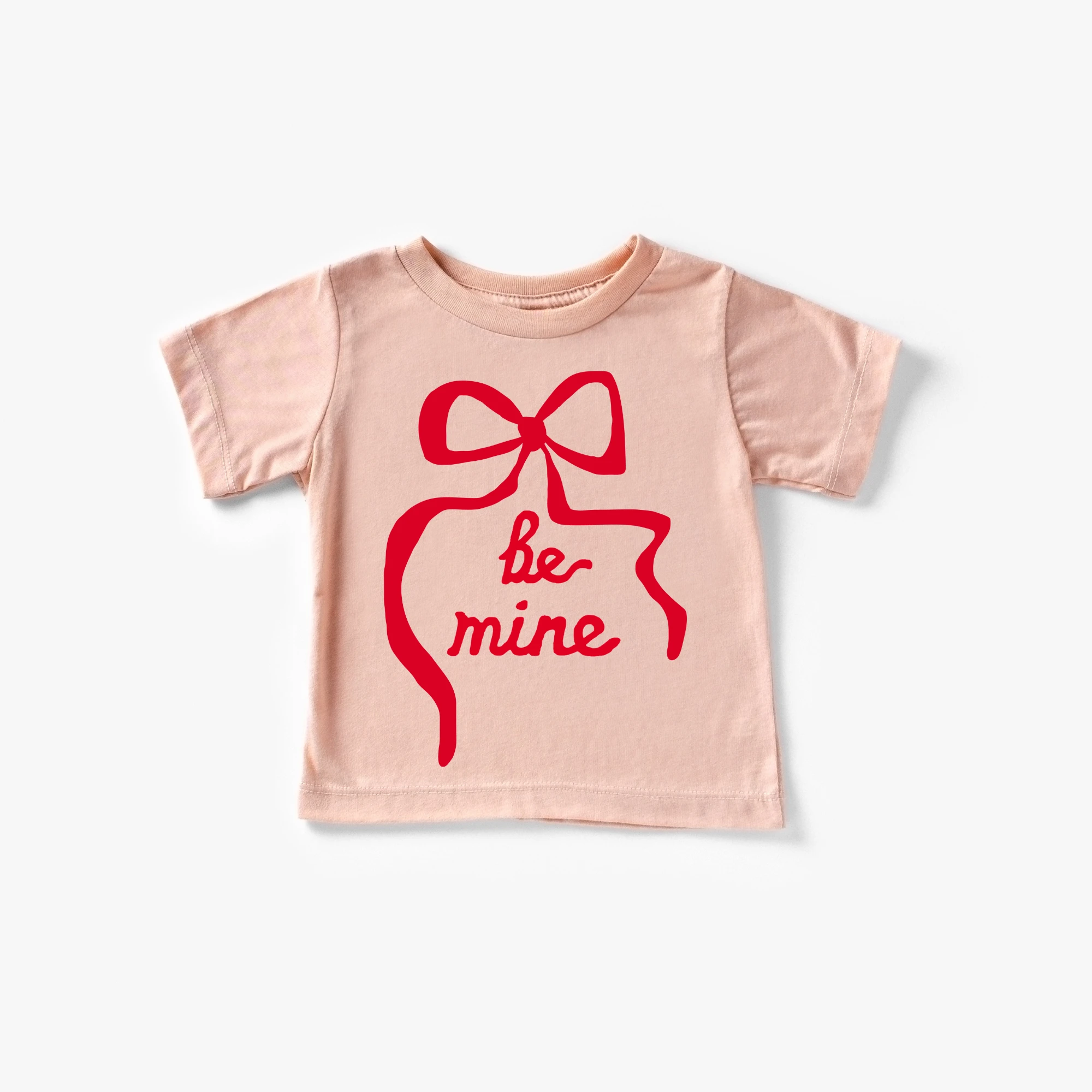 Be Mine Ribbon toddler or youth tee - Valentine's Day collection by Benny and Ray Apparel