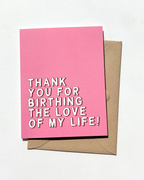 Thank You For Birthing My Love Mother in Law Mother's Day by Five Dot Post