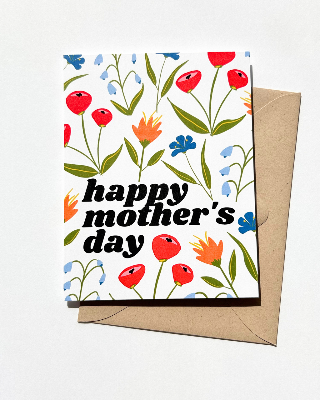 Happy Mother's Day Card Floral Mother's Day Card Modern Mother's Day Card