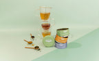 Assorted Trio Tin & Spoon - Organic Black, Green, Herbal Tea