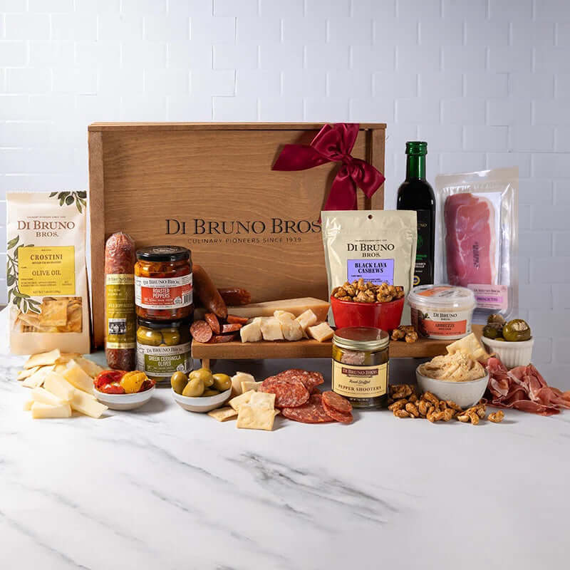 Italian Market Gift Crate, meats cheeses & more
