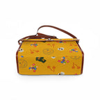 Mexican Pride Handbag, Papel Picado Mariachi Passport Stamp, Dia de los Muertos Skull Canvas Bag