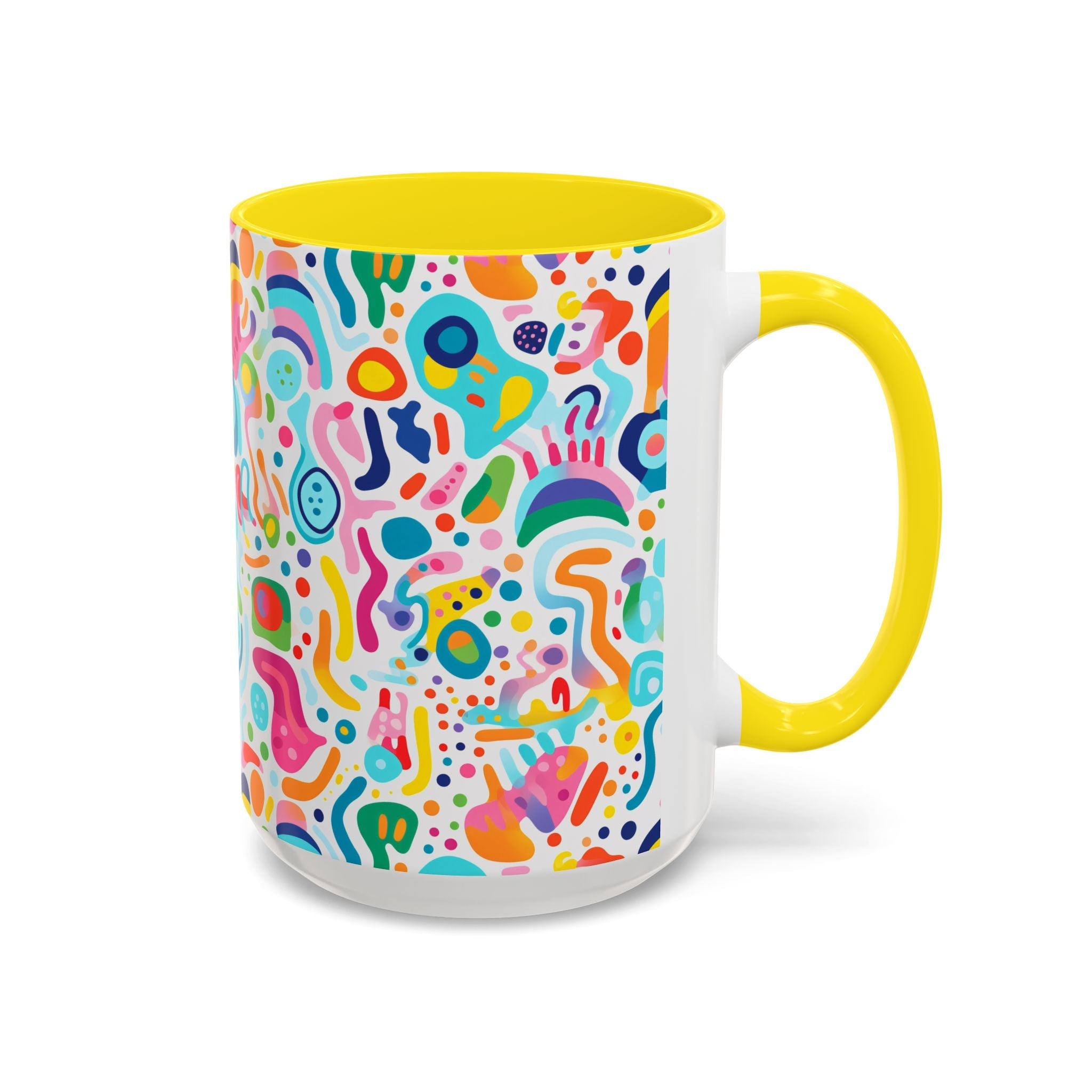 Bespattered Facade Rainbow Doodles Mug | Eight Colors | 11oz or 15oz