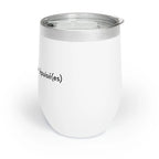 Je suis épuisée (I'm exhausted) Chill Wine Tumbler by Printify