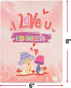 I Love You So Mush Frndly Pop Up Card - 8"x6" by Paper Love
