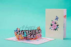Happy Mothers Day Pop Up Card by Paper Love
