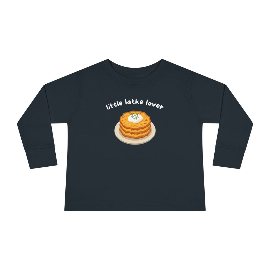 Little Latke Lover Potato Pancake Long Sleeve Tee