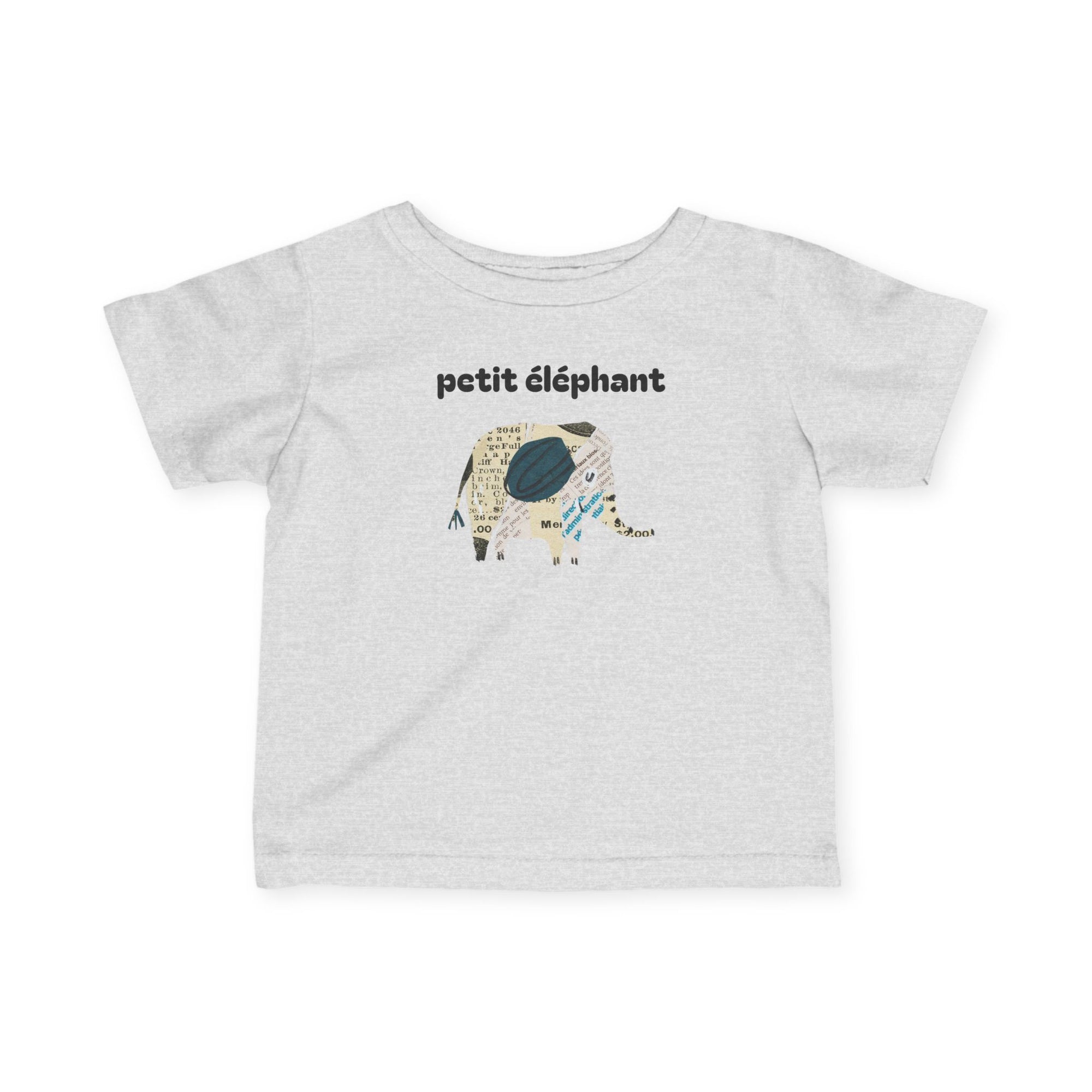 Petit éléphant Infant Fine Jersey Tee - Kids clothes - child tee