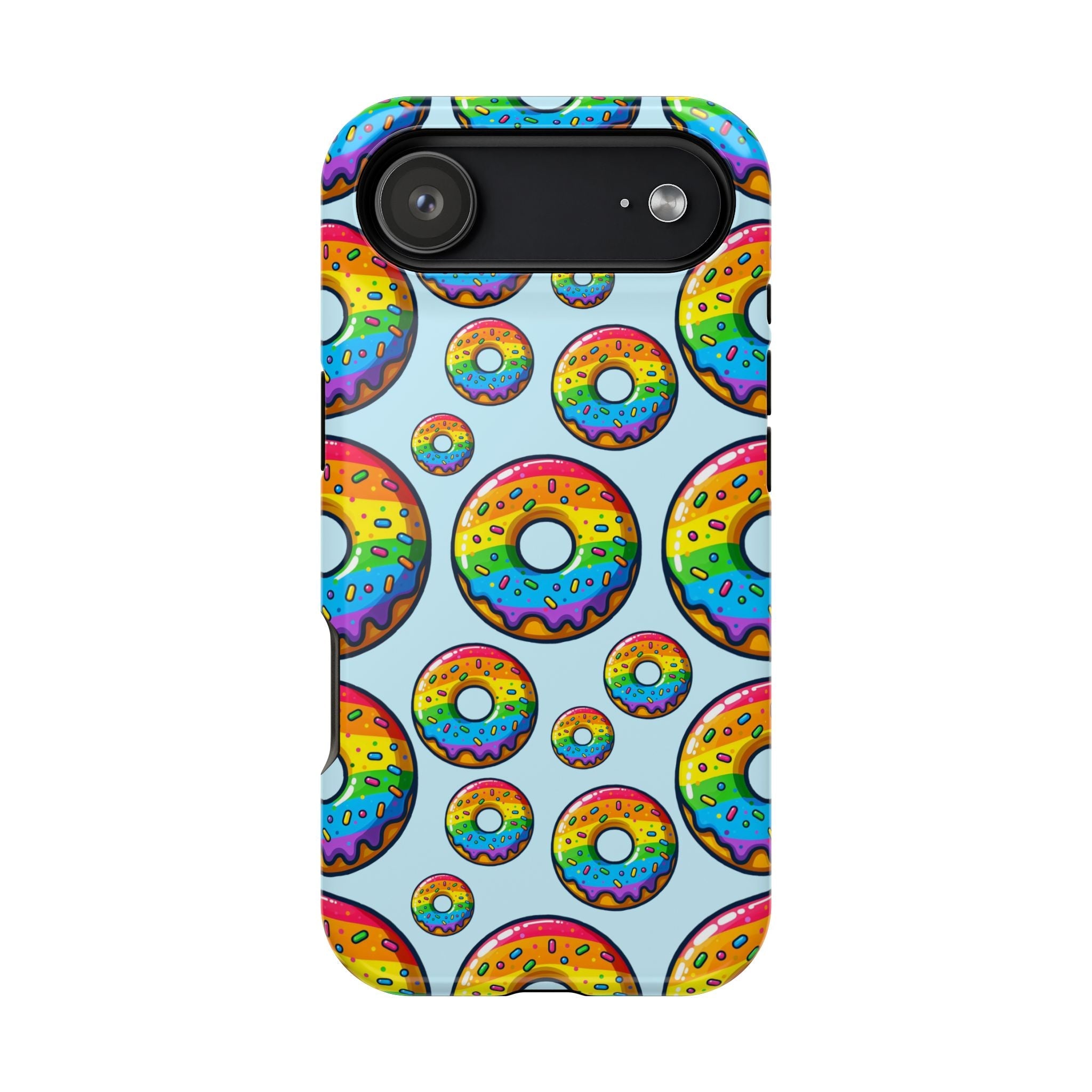 Bespattered Facade Rainbow Sprinkle Donut MagSafe Tough Case