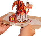 Fall Gnome Pop Up Card by Paper Love
