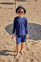 Navy Boys Shorts B2434