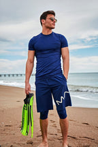 Navy Men's Shorts S2406