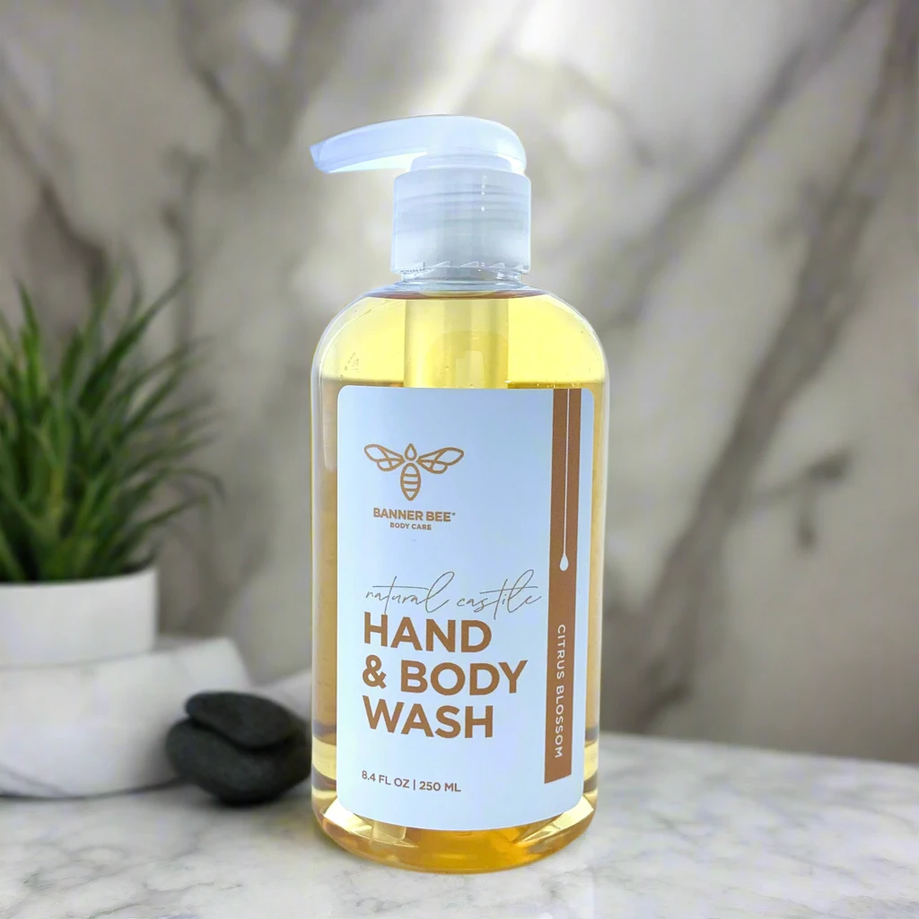 Organic Castile Hand+Body Wash, Citrus Blossom by BannerBee Company LLC
