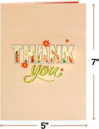 Thank You Pop Up Card by Paper Love