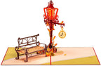 Fall Lamppost Pop Up Card by Paper Love