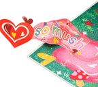 I Love You So Mush Frndly Pop Up Card - 8"x6" by Paper Love