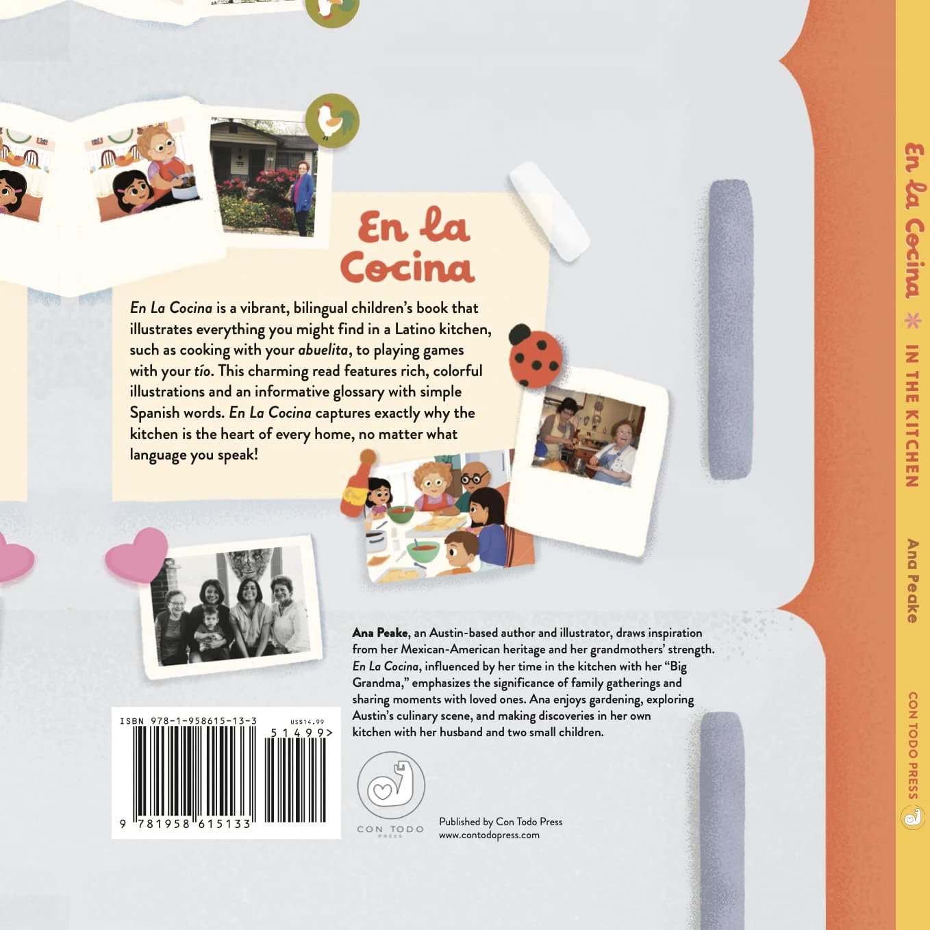 In the Kitchen, En La Cocina :A Bilingual Journey through Flavor, Family and Tradition by Tia Chucha's Centro Cultural & Bookstore