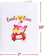 Loads of Love Oversized Pop Up Card with Keepsake by Paper Love