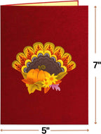 Thanksgiving Turkey Pop Up Card by Paper Love