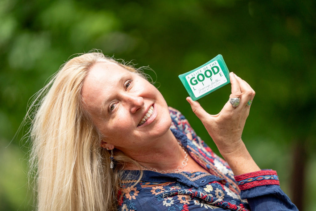 Japanese Matcha SOAP SLICE 5 oz. by Essential Journeys