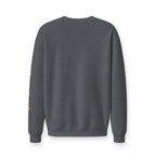 Im Hier Und Jetzt Crewneck Sweatshirt, metallic foil print German Phrase In the Here and Now, Let it go meditative phrases, Minimal Script