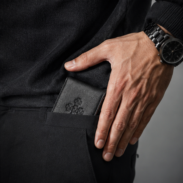 Cross- Khatchkar Men wallet