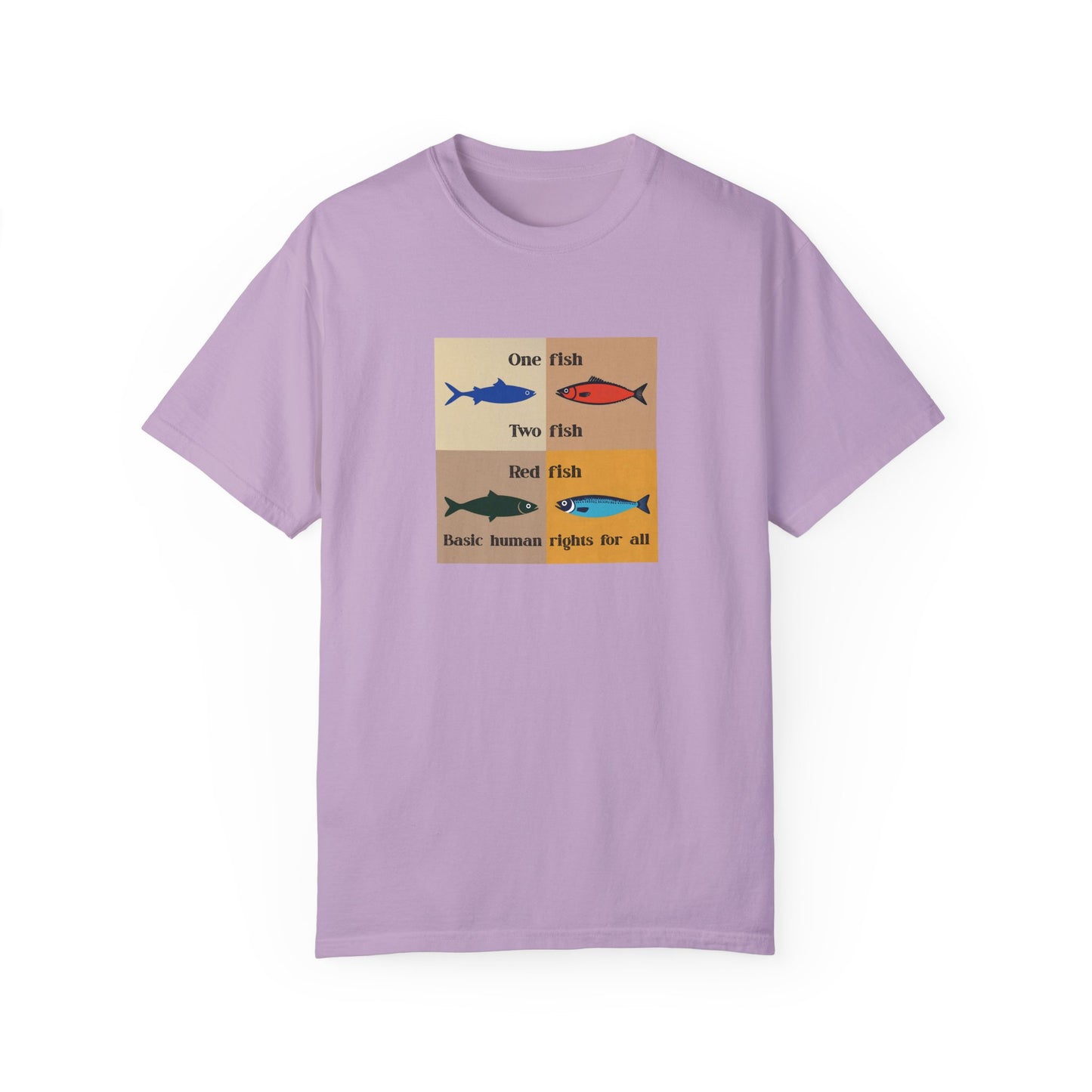 One Fish two fish human rights for all T-shirt