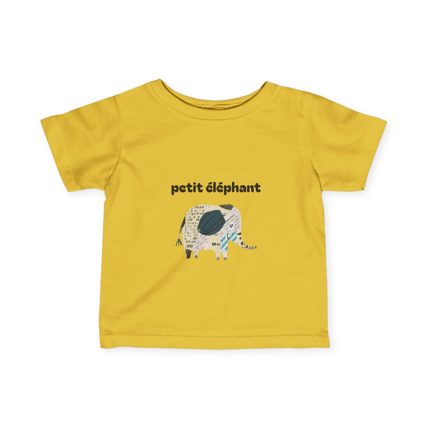 Petit éléphant Infant Fine Jersey toddler Tee