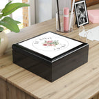 Personalized Te Amo Jewelry Box with Name by Printify