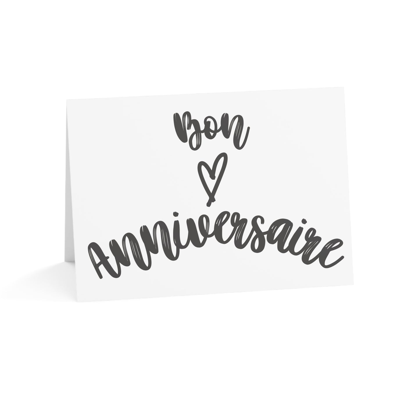 French Birthday Greeting Cards - Bon Anniversaire