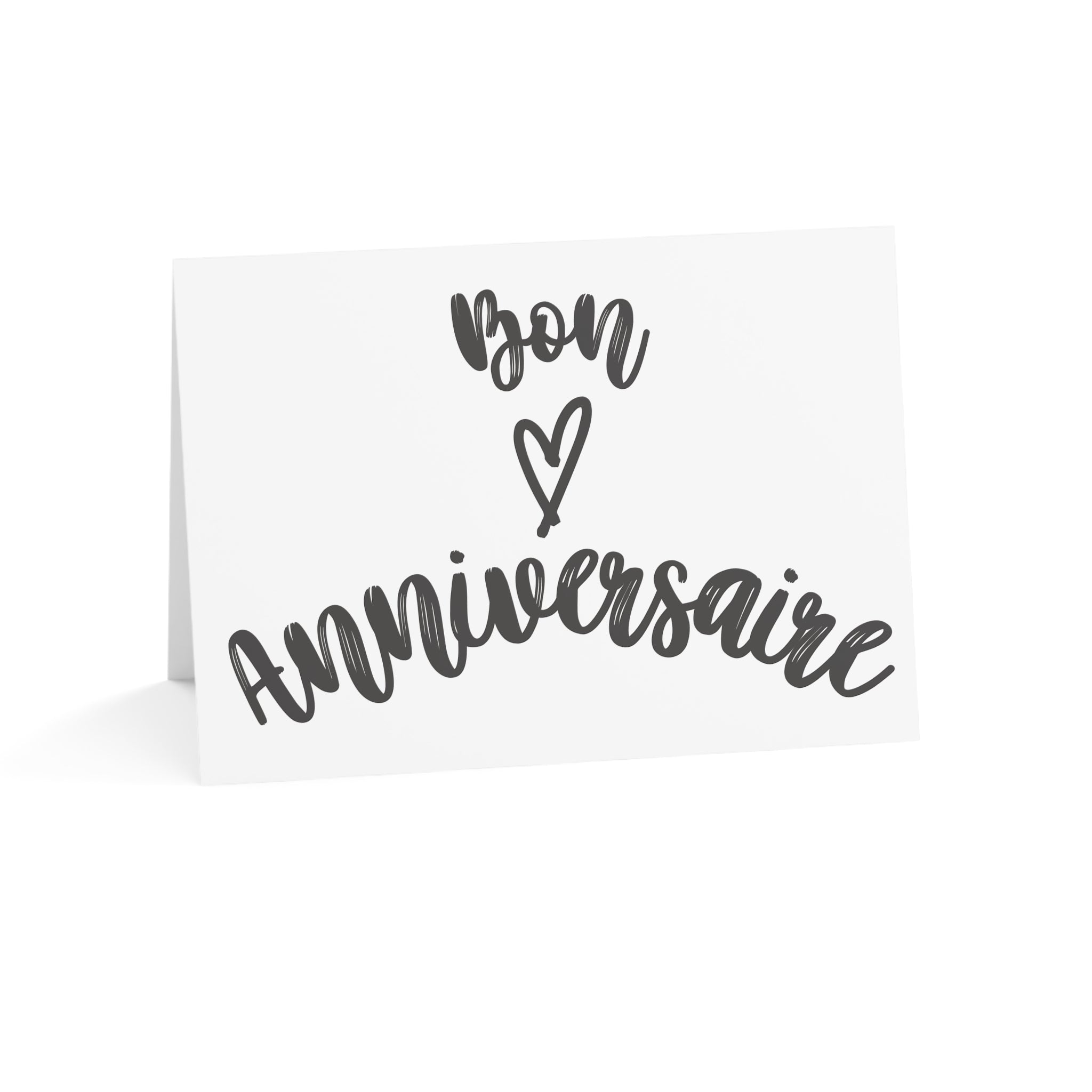 French Birthday Greeting Cards - Bon Anniversaire