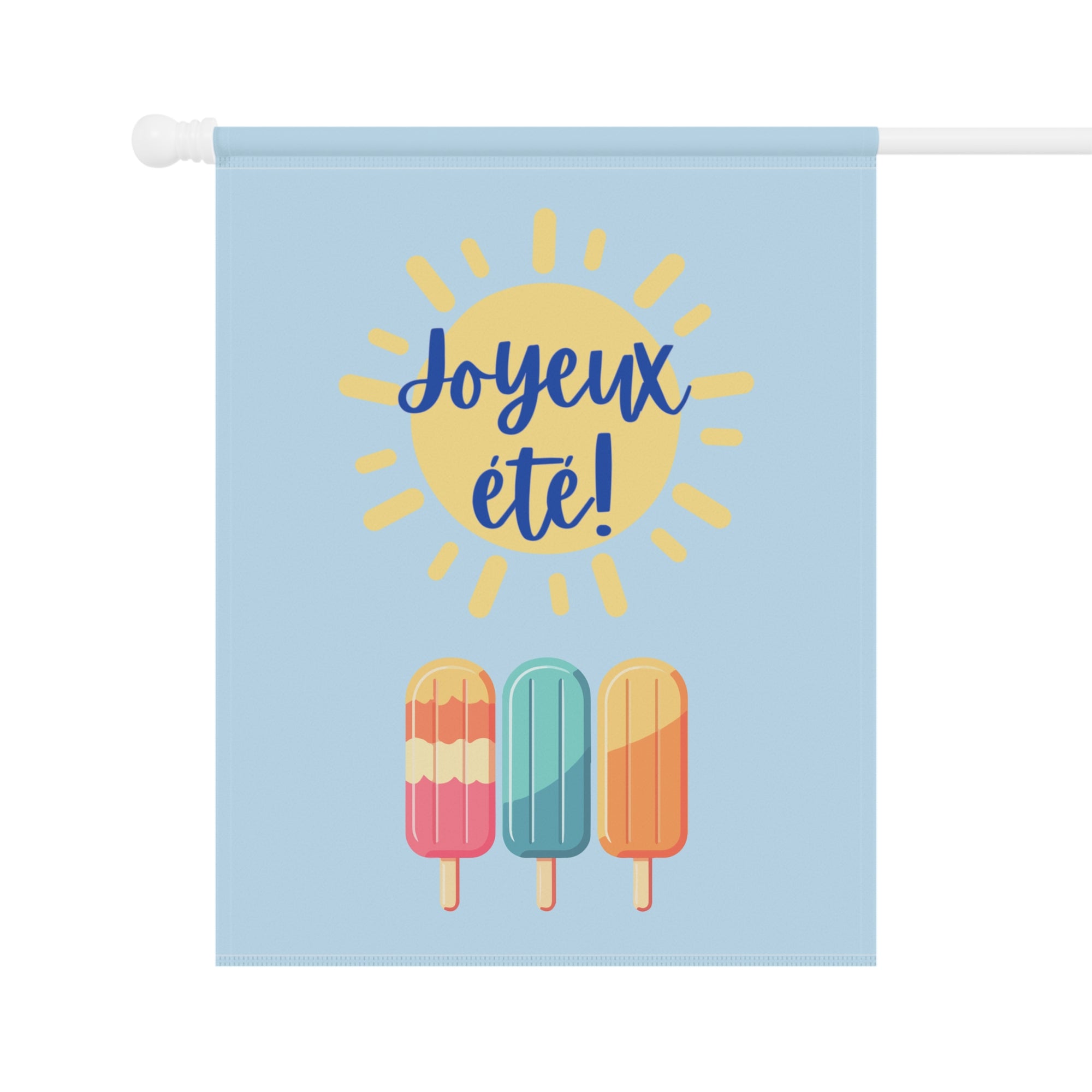 Joyeux été Summer Garden Banner