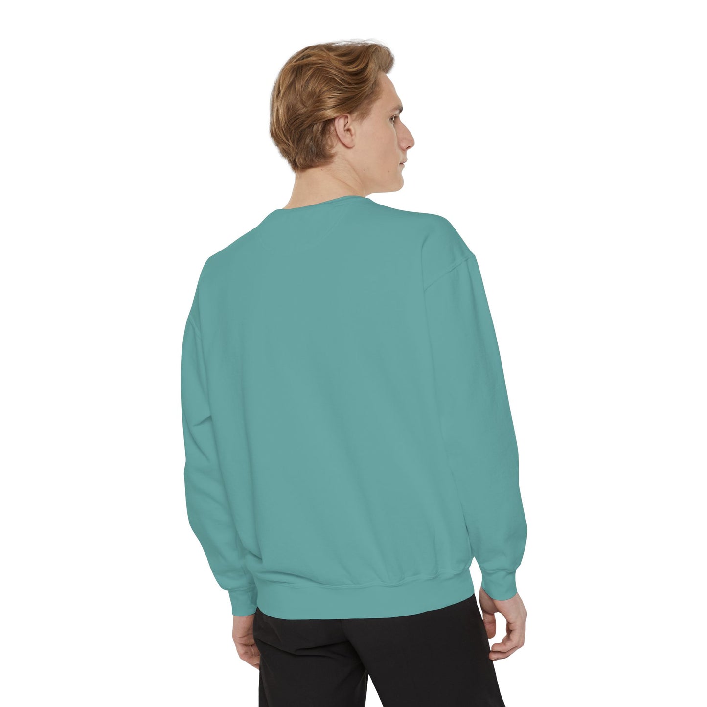 Sweat-shirt Oui et texte en bloc, couleurs confort