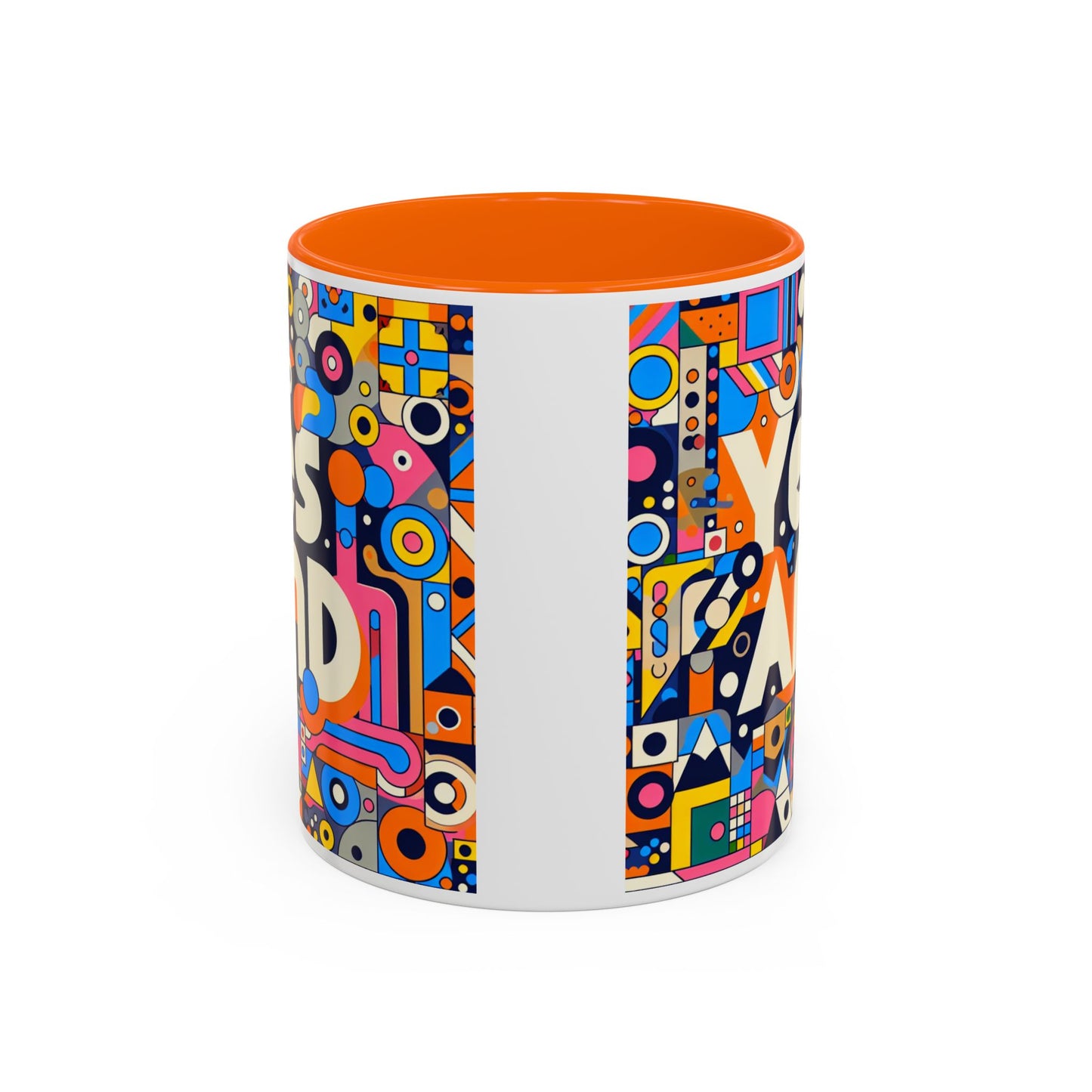 Oui, et une tasse à café avec accent d'improvisation (11, 15 oz)