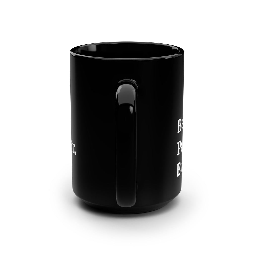 Best. Partner. Ever. Black Mug, 15oz