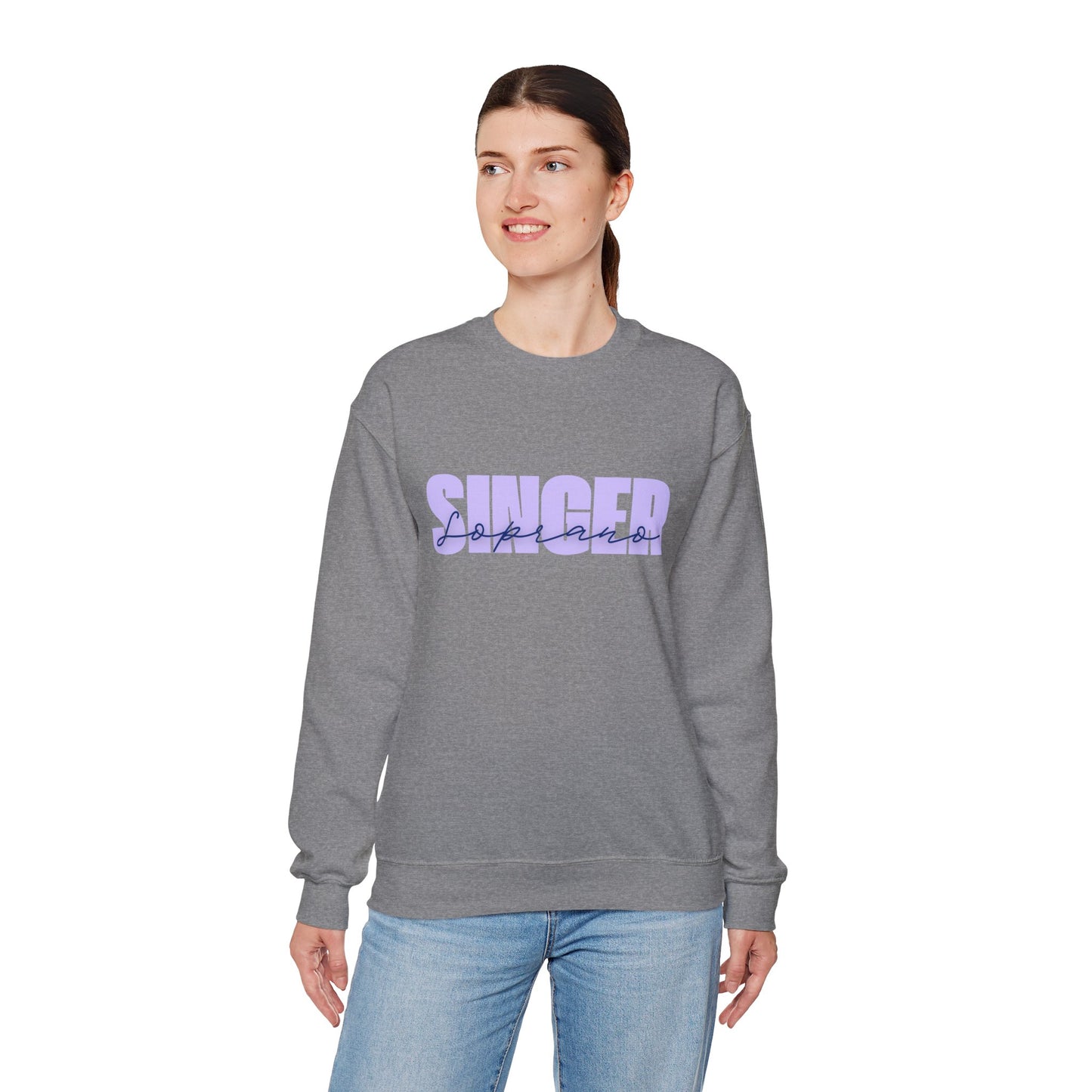 Sopransängerin Crewneck Sweatshirt